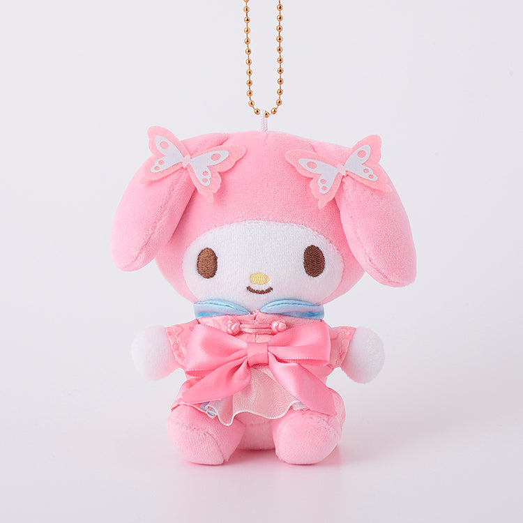 SANRIO | My Melody Mascot Holder Plush Keychain Bag Charm Approx. 10cm (Yamuchamucha~zu)