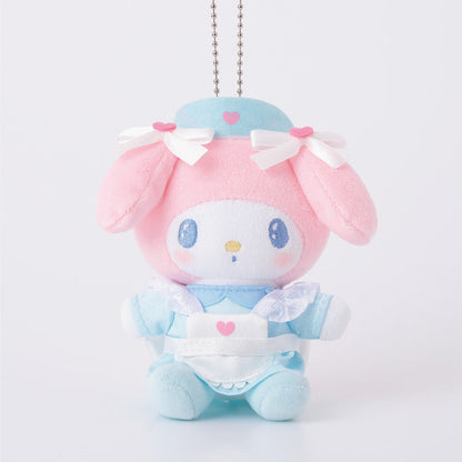 SANRIO | My Melody Mascot Holder Plush Keychain Bag Charm 10cm Approx. (Nurse Series)
