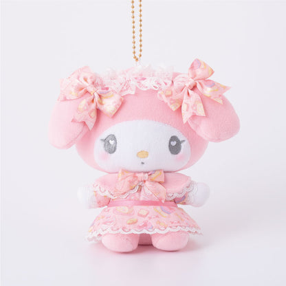 SANRIO | My Melody Mascot Holder Plush Keychain Bag Charm 100mm Approx. (Romantic Sweets)
