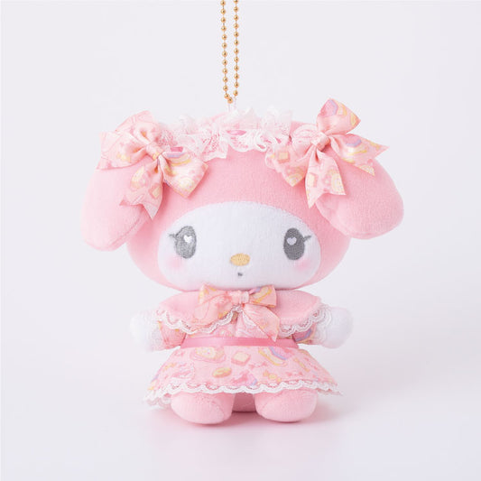 SANRIO | My Melody Mascot Holder Plush Keychain Bag Charm 100mm Approx. (Romantic Sweets)