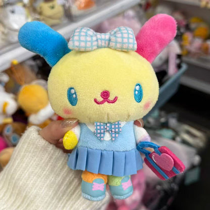 SANRIO x Avail | Usahana Mascot Holder Plush Keychain Bag Charm 50×75×138mm (High School Series Heisei)