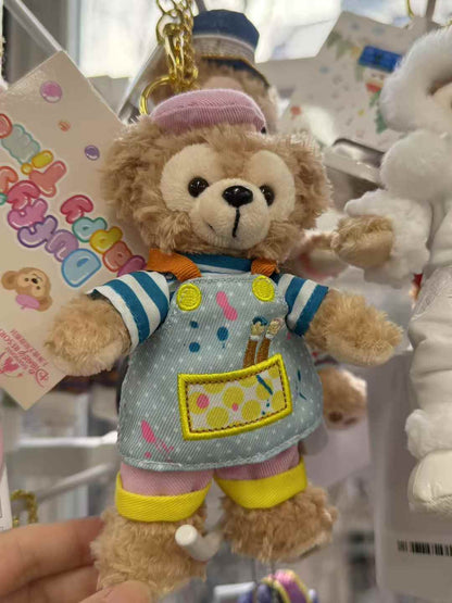 DISNEY | Shang Hai Disney Duffy and Friends Mascot Holder Plush Keychain Bag Charm (Happy Time)