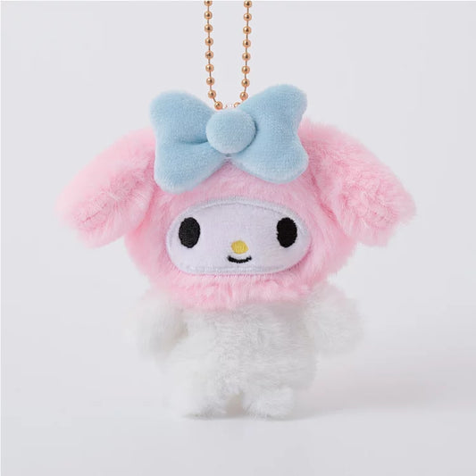 SANRIO | My Melody Fluffy Mini Mascot & Finger Puppet 100mm Approx.
