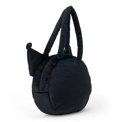SANRIO | Tote Bag Face Shape 46cm×11.5cm×42cm (Kuromi)
