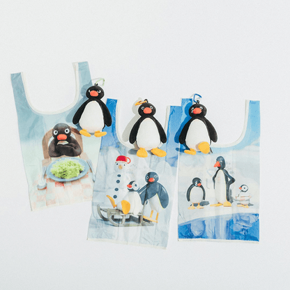 Pingu | BASIC Plush Keychain & Eco-Bag  (Exhibition Edition)