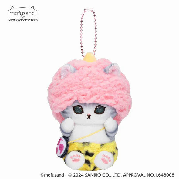 Mofusand X Sanrio | Mascot Holder Keychain Part1 Approx.13Cm 猫福 三丽鸥合作联名款