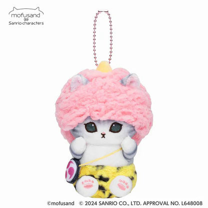 Mofusand X Sanrio | Mascot Holder Keychain Part1 Approx.13Cm 猫福 三丽鸥合作联名款