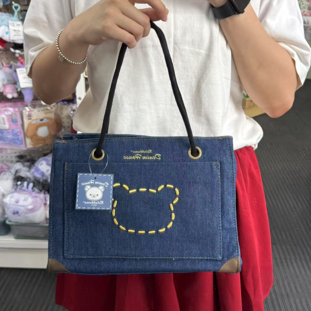 San-X | Rilakkuma Tote Bag Big (Kurashiki Limited)