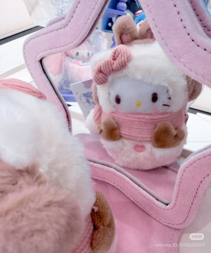SANRIO | Hello Kitty Mascot Holder Bag Charm Keychain (Snowman)