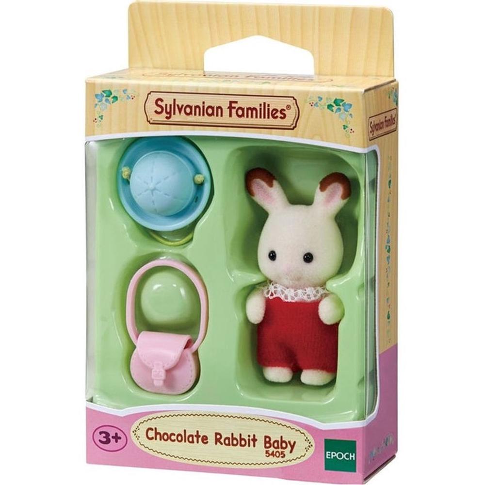 Sylvanian Families | Chocolate Rabbit Baby 48×100×42Mm 森贝儿森林家族