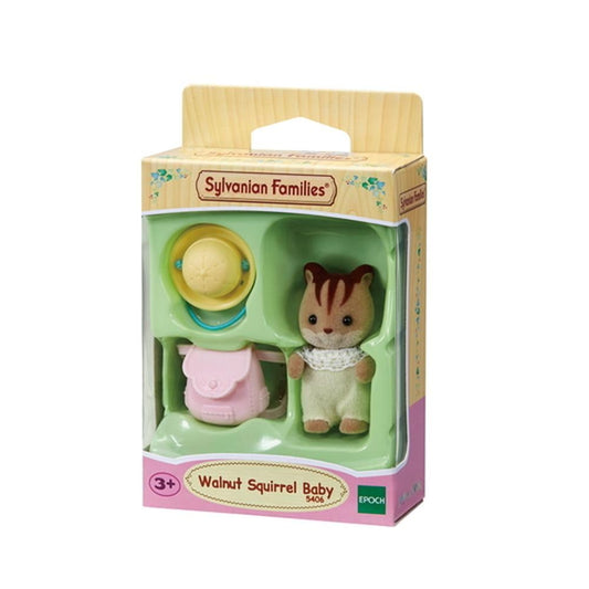 Sylvanian Families | Walnut Squirrel Baby 48×100×42Mm 森贝儿森林家族