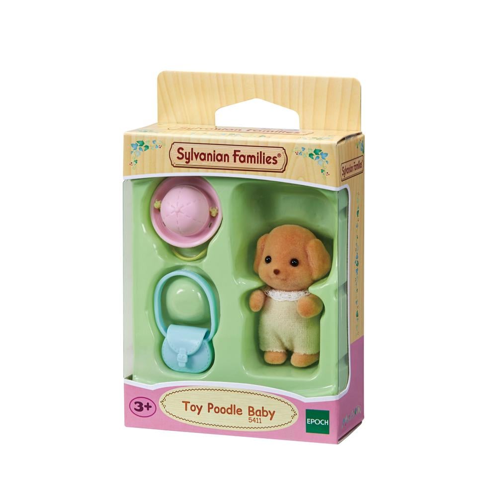 【Limit 1/Customer】Sylvanian Families | Toy Poodle Baby 48×100×42Mm 森贝儿家族