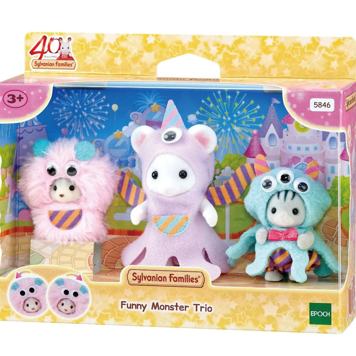 Sylvanian Families Funny Monster Trio - 5846