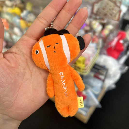Yujio | Mascot Holder Plush Keychain W45×H105mm (Goldfish)