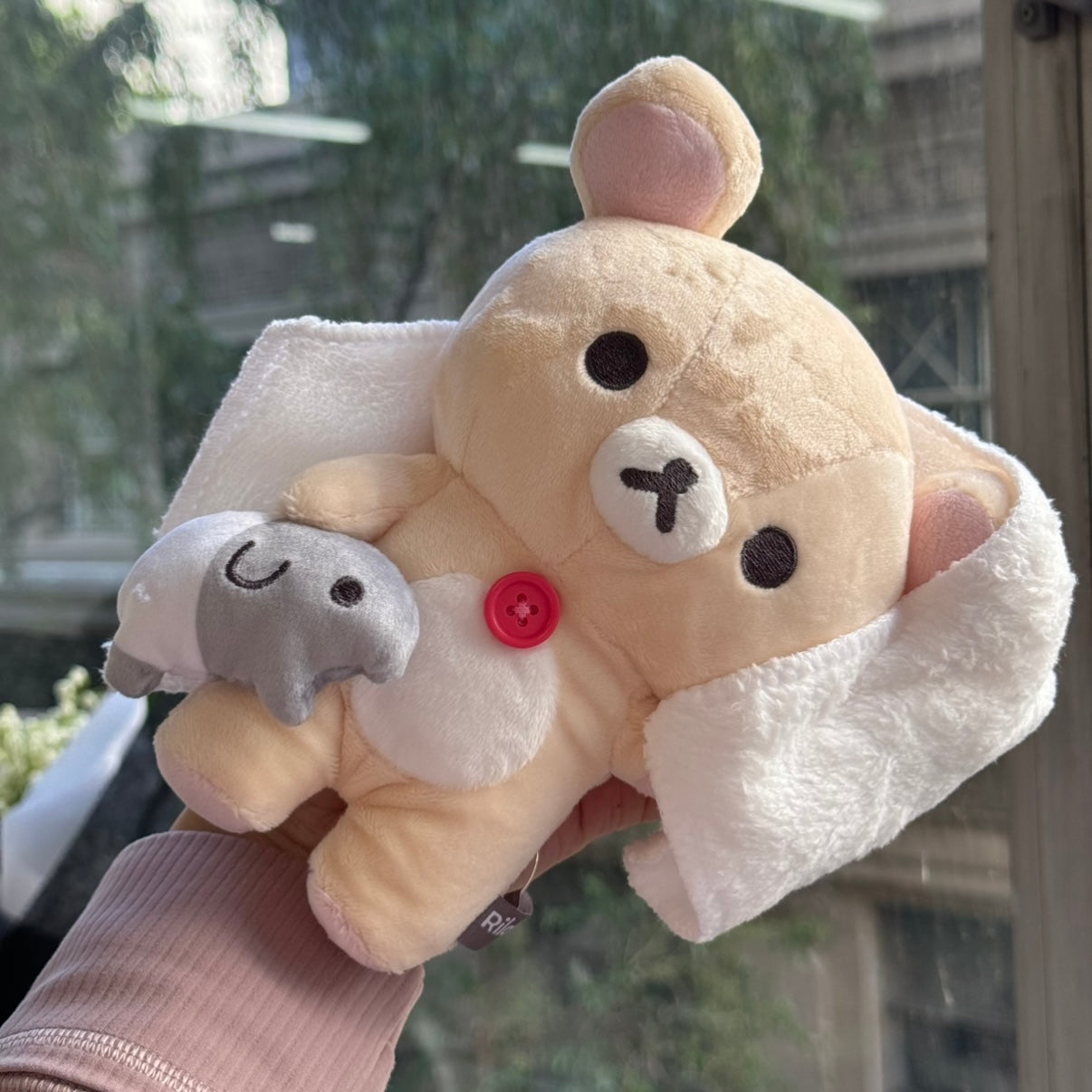 San-X | Korilakkuma Plush Doll Basic Rilakkuma 180×150×80Mm (Circus)