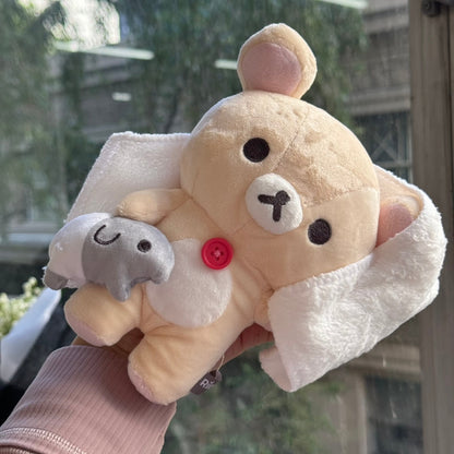 San-X | Korilakkuma Plush Doll Basic Rilakkuma 180×150×80Mm (Circus)