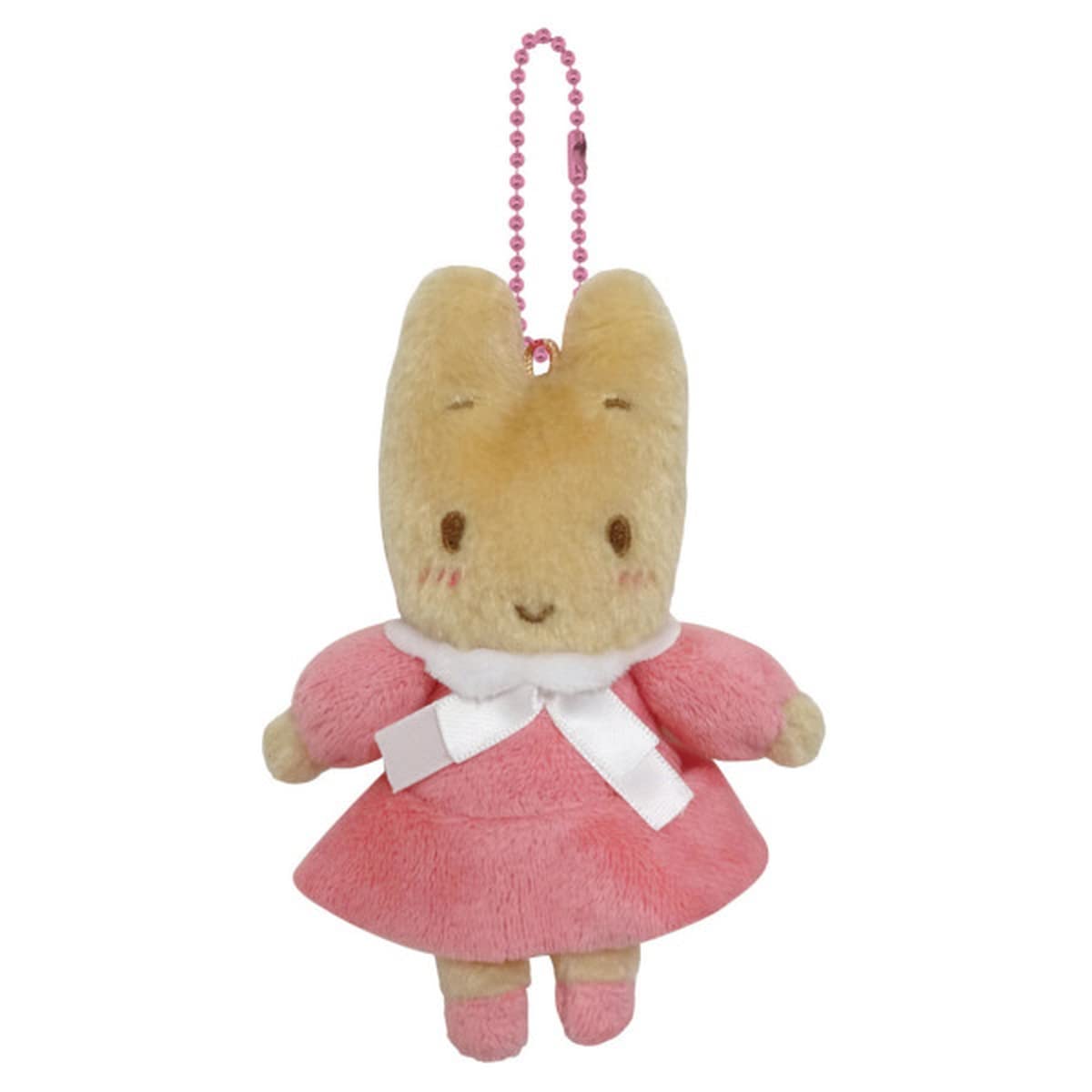 SANRIO | Marroncream Marron Cream Plush Keychain Mascot Holder Bag Charm 115×87×47mm (Pink)