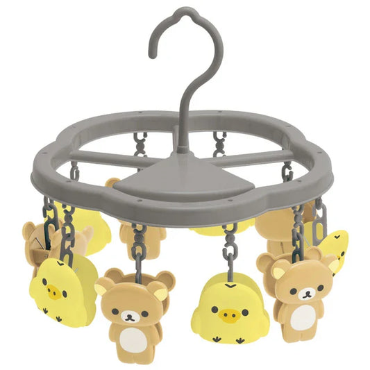 San-X | Rilakkuma Laundry Pinch Hanger 120×Φ210Mm (Basic Favorite Things)