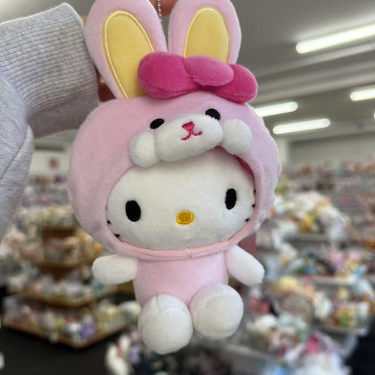 SANRIO x Avail | Hello Kitty Mascot Holder Plush Keychain 14 x 12cm (50th Anniversary)