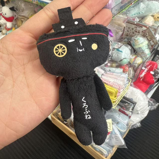 Yujio | Mascot Holder Plush Keychain W45×H105mm (Black)