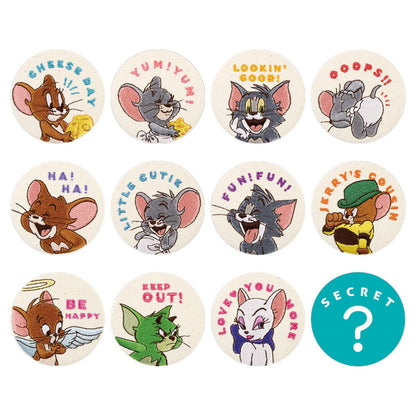 Tom & Jerry | Secret Embroidery Can Badges 56mm
