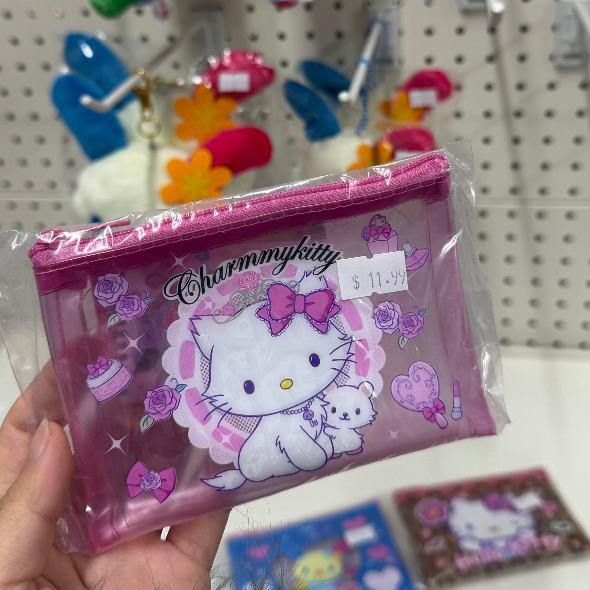 SANRIO | Charmmy Kitty PVC Pouch with Zipper