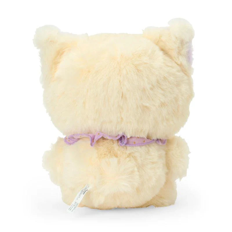 SANRIO | Kuromi Plush Doll Fluffy Toy 25×15×23cm (Fuwamosa Doll)