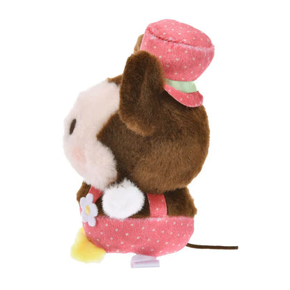 DISNEY | Mickey Mouse Urupocha-chan Plush Doll H12×W12.5×D8cm (STRAWBERRY COLLECTION)