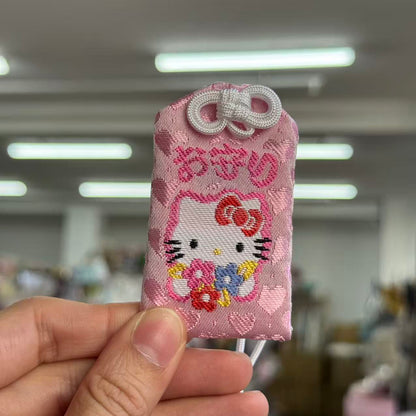 Sakae no Yashiro Shrine | Hello Kitty Omamori - Good Luck & Fortune Pink