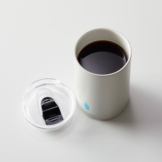 Blue Bottle Coffee | Hyper Pure Ceramic Cup 354Ml (Fog Gray) 小蓝瓶咖啡 Nasa特别款随行杯/咖啡杯 轻便不留印（雾霾灰）
