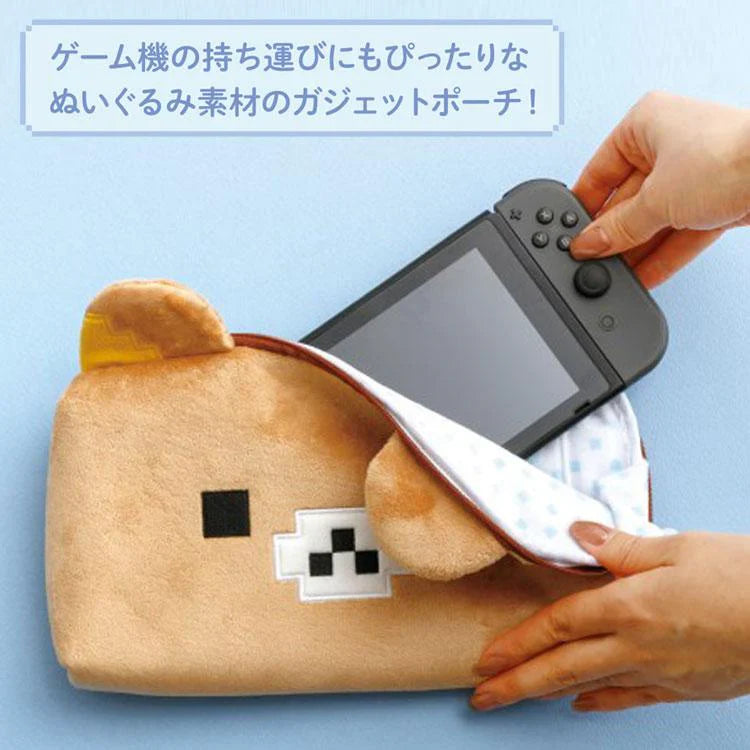 SAN-X | Gadget Pouch Switch Pouch 140×250×50mm (Rilakkuma Gaming Console)