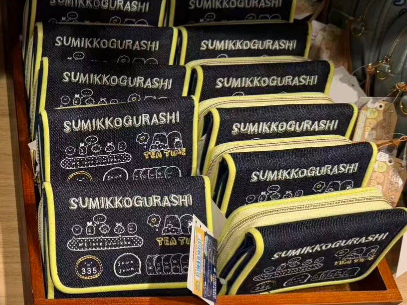 SAN-X | Sumikko Gurashi Denim Wallet（Kurashiki Limited)