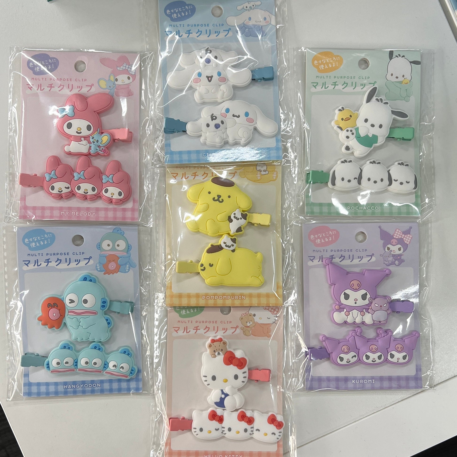 Sanrio | Multi Purpose Clip/Hair Clip 日本三丽鸥 多用发卡 前额发卡/刘海夹