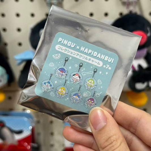 Pingu × Hapidanbui | Pingu Secret Acrylic Keychain Blind Bag (Kakigori Pop-Up 2026)