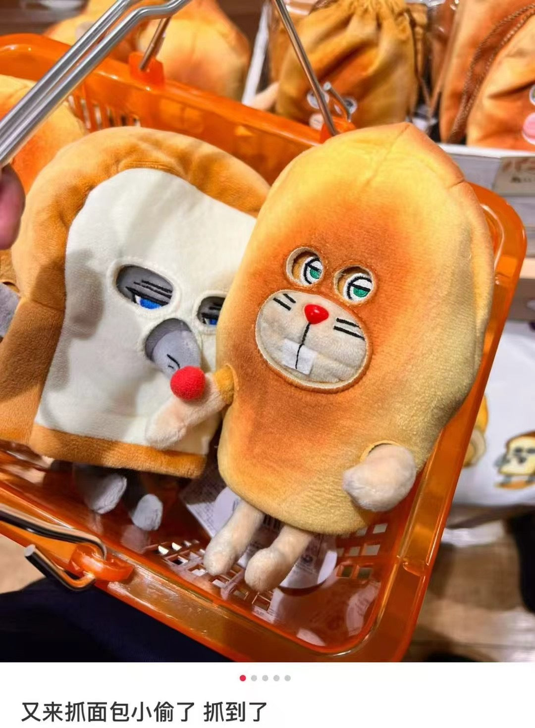 Bread Dorobo | Disguising Plush Toy W11×H16.5×D15Cm