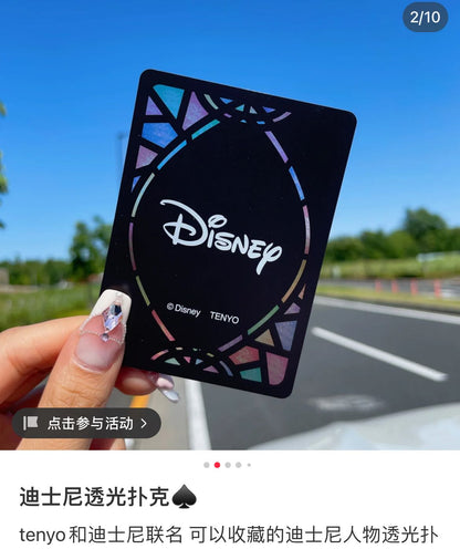 Disney | Character Stained Glass Playing Cards 52 /