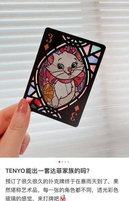 Disney | Character Stained Glass Playing Cards 52 /