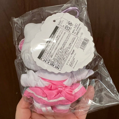 SANRIO | Hello Kitty Lolita Pink Plush Mascot Keychain Bag Charm H120×W85×D65mm Vol.2 (Lovely Frill Ver.)