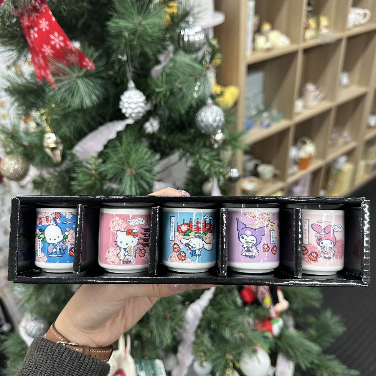 Sanrio | Shot Glass 5Pcs (Sakura)