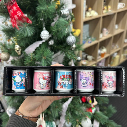 Sanrio | Shot Glass 5Pcs (Sakura)
