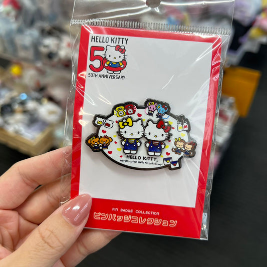 Sanrio | Hello Kitty 50Th Anniversary Pin Badge Collection (Daniel)