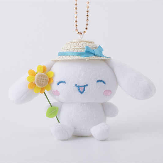 SANRIO | Cinnamoroll Holder Bag Charm Keychain 10cm Approx. (Sunflower)