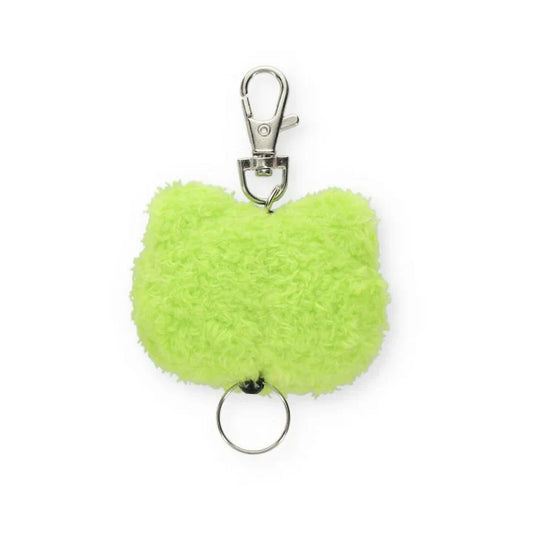 Pickles the Frog | Reel Keychain Key Holder Plush Bag Charm 55×60×40mm