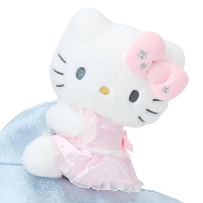 SANRIO | Hello Kitty Plush Cushion Plush Doll Plush Toy 470x270×330mm (Shiny Dolphin)