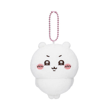 CHIIKAWA | Moon face Mascot Holder Plush Keychain Bag Charm H130×W135×D50mm