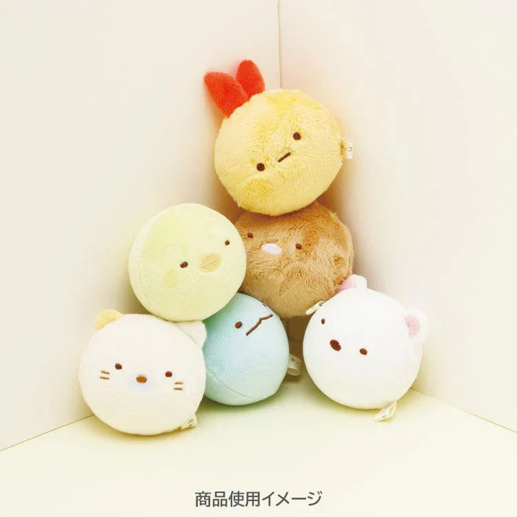 SAN X | Neko Cat Squish Round Plush Doll Face 65×65×65mm