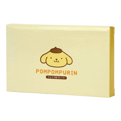 SANRIO | Pom Pom Purin Face Shaped Plate Microwave Dishwasher And Dryer Safe 200x116x15mm