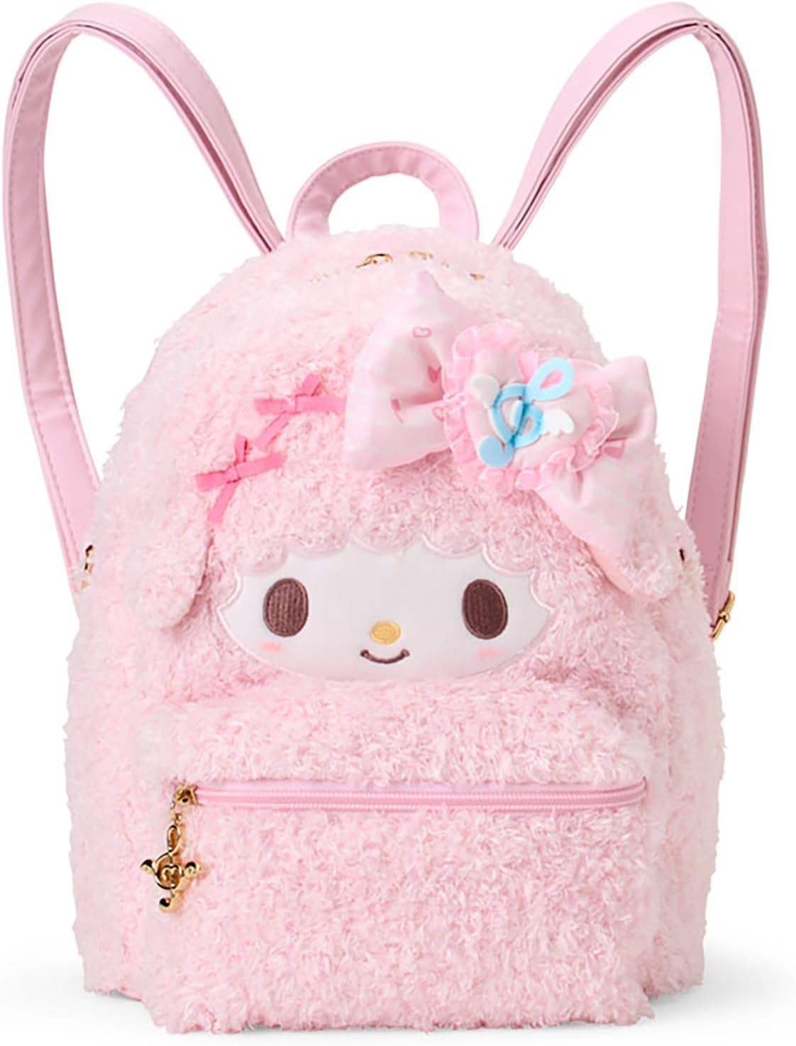 SANRIO | My Sweet Piano Face-Shaped 2way Mini Backpack 220×170×260mm (Dress-Up Piano Recital)