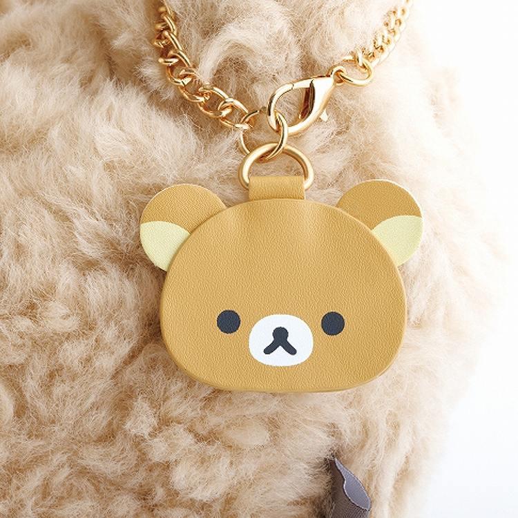 SAN-X | Rilakkuma Plush Hand Bag 180×300×80mm (New Basic BOA ITEMS Moko Moko Fluffy)