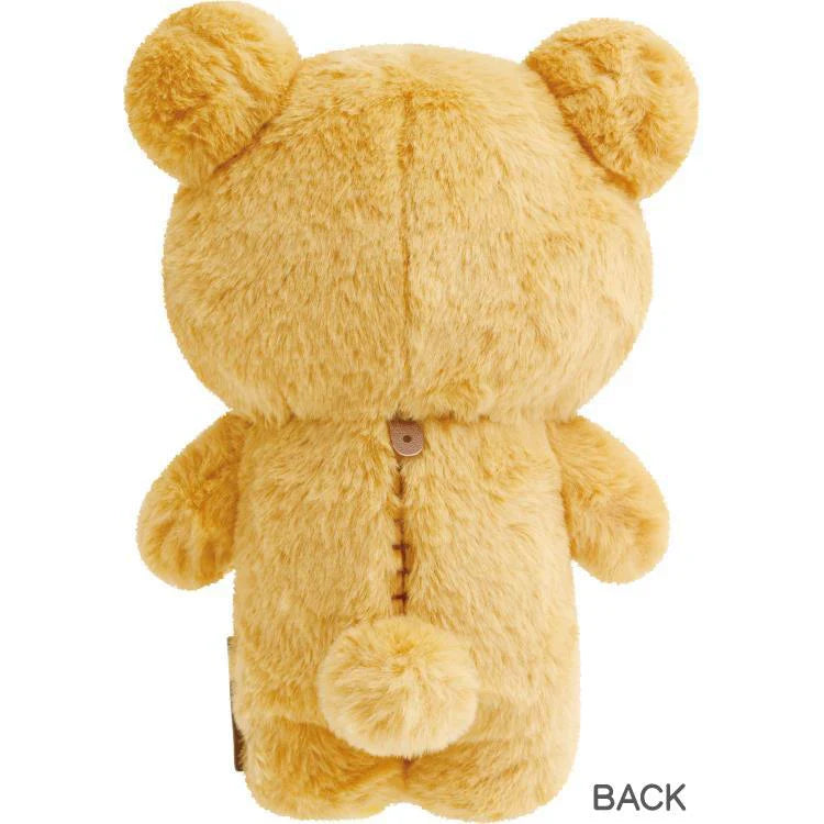 San-X | Rilakkuma Fluffy Plush Doll S 210×165×90Mm (Lovely House)